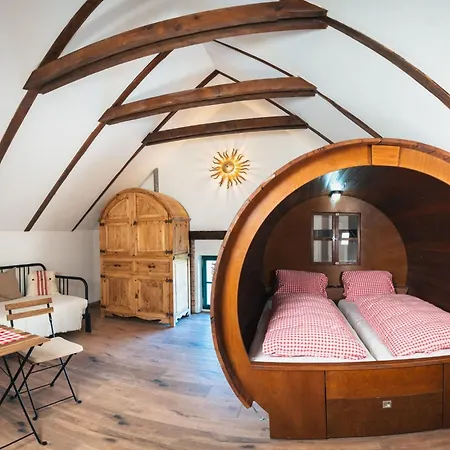 Weinfass-chalet Fuer 8 In By Interhome Holiday home Grub an der March