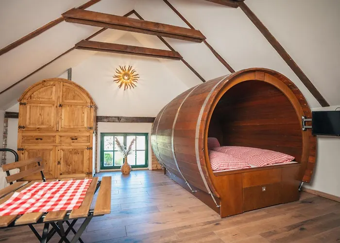 Weinfass-chalet Fuer 8 In By Interhome *